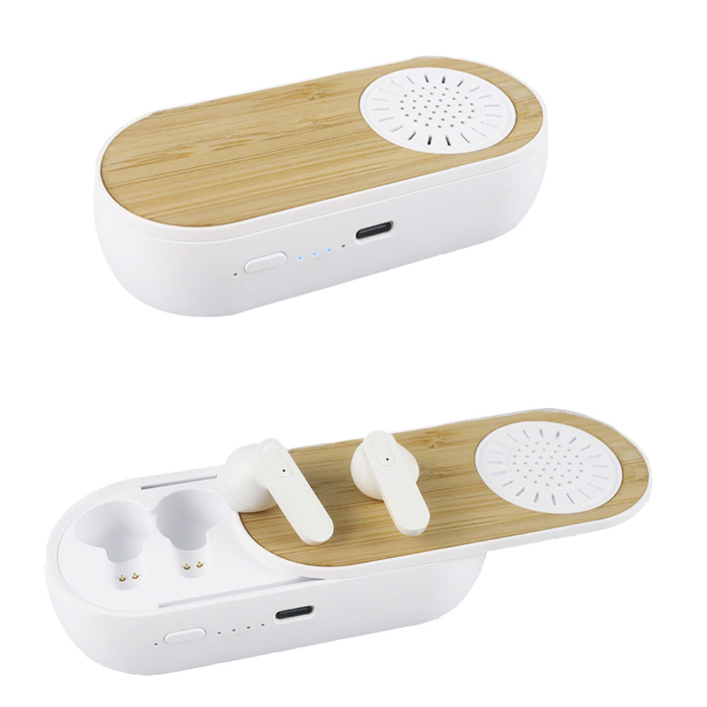 Bluetooth Kulaklık ve Kablosuz Hoparlör, Bambu