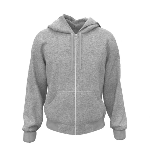 Fermuarlı & Kapüşonlu Sweatshirt