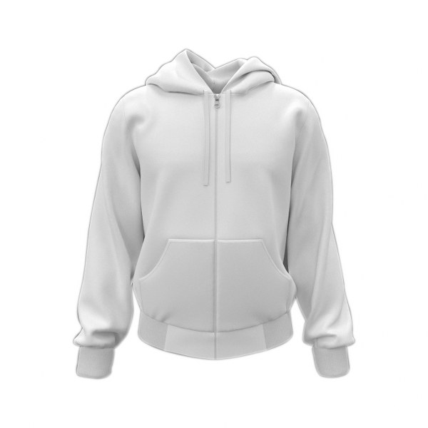 Fermuarlı & Kapüşonlu Sweatshirt