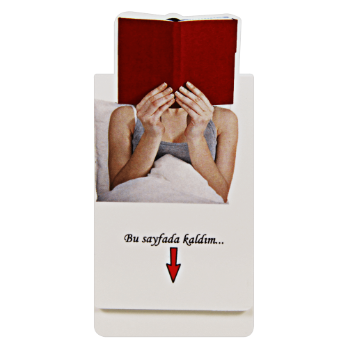 Özel Kesim Magnetli Kitap Ayracı 