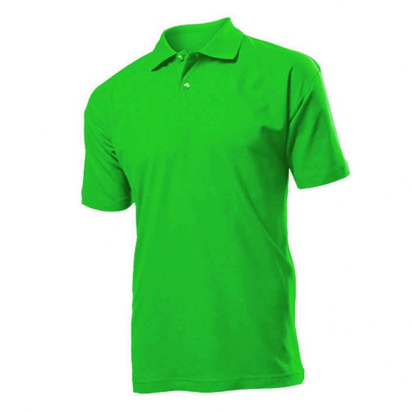 Yakalı ve Düğmeli T-Shirt, YEŞİL