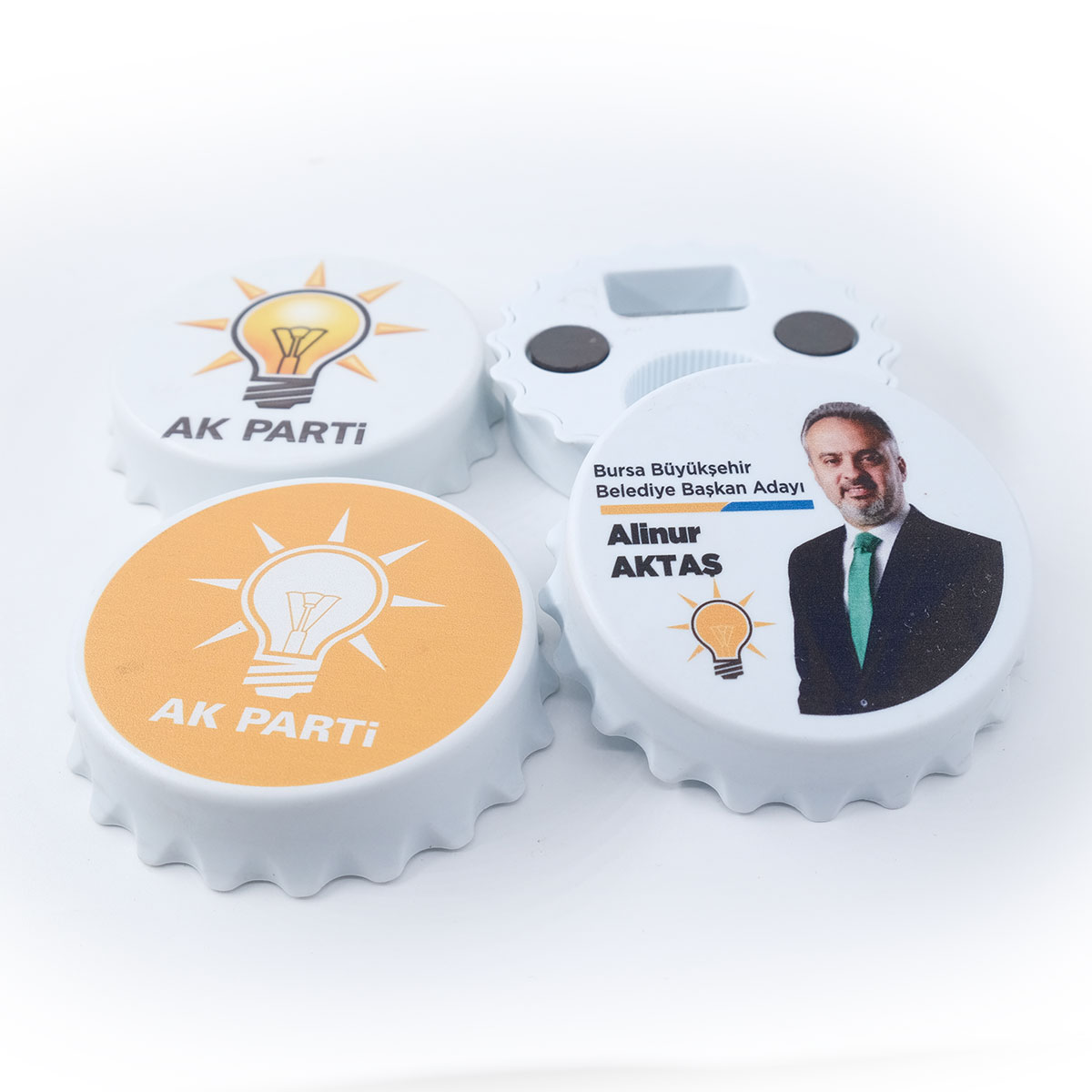 Yuvarlak Açacaklı Magnet