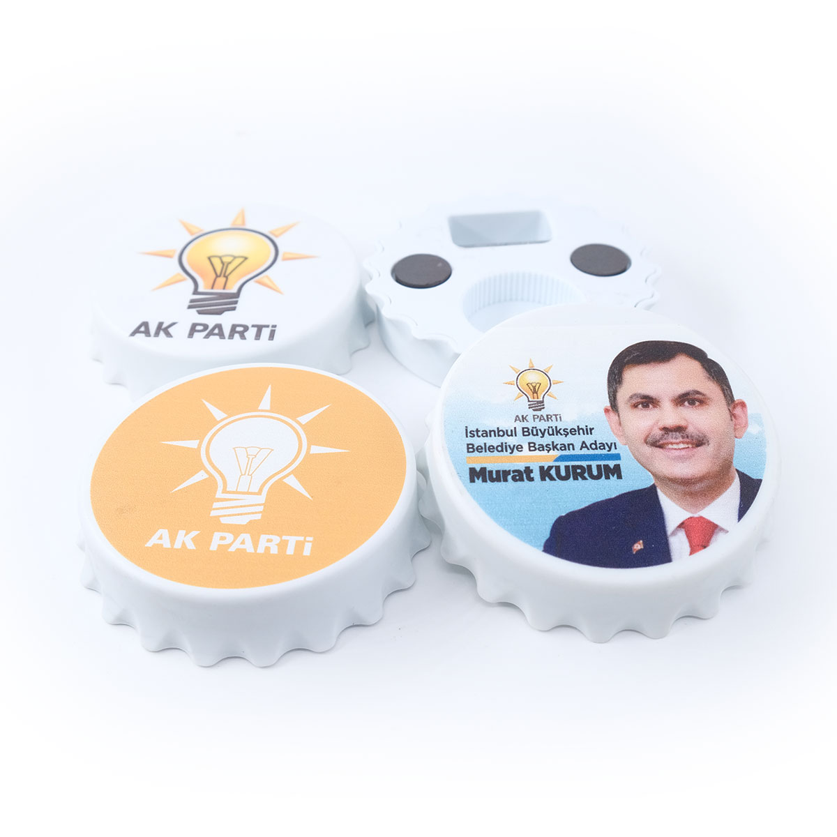 Yuvarlak Açacaklı Magnet