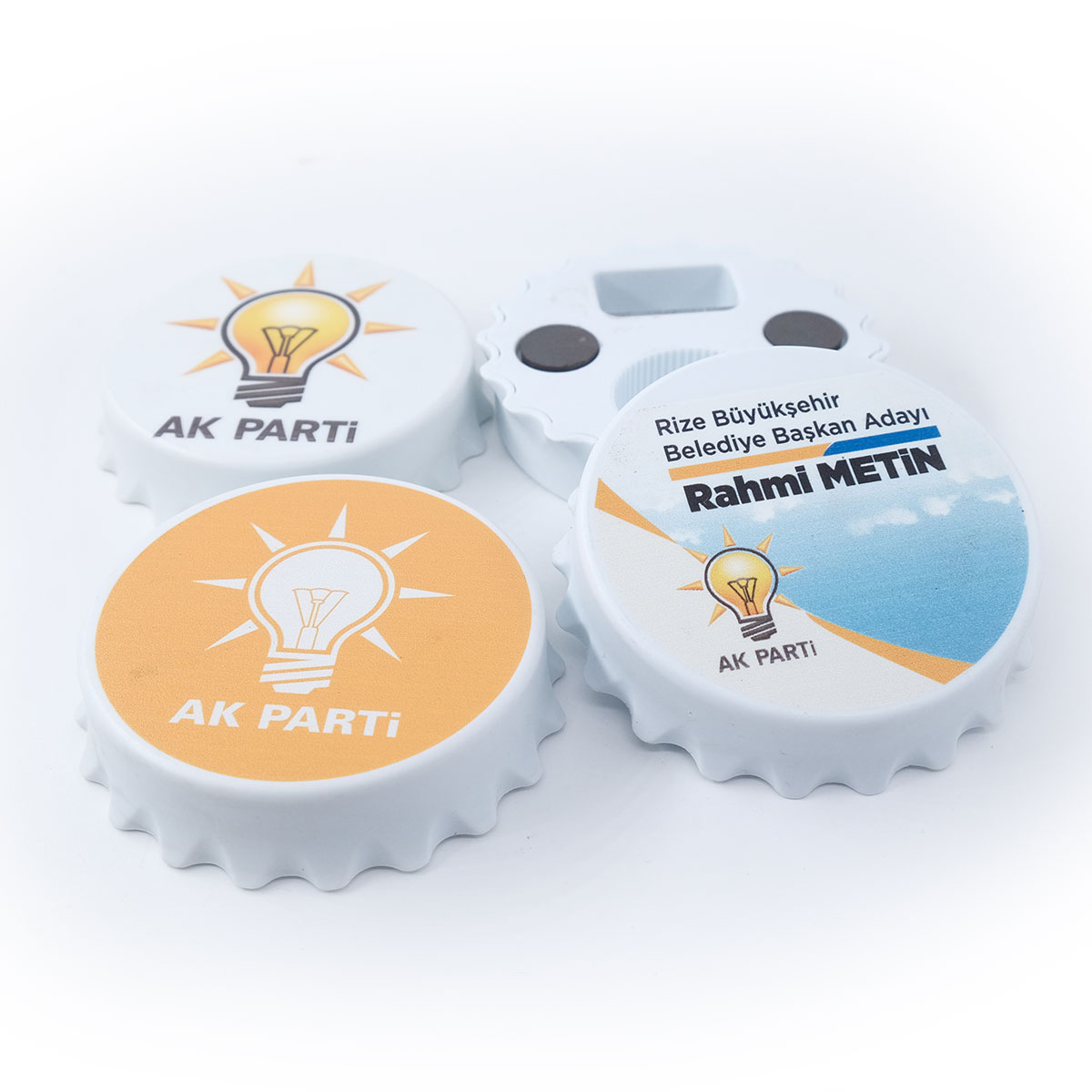 Yuvarlak Açacaklı Magnet