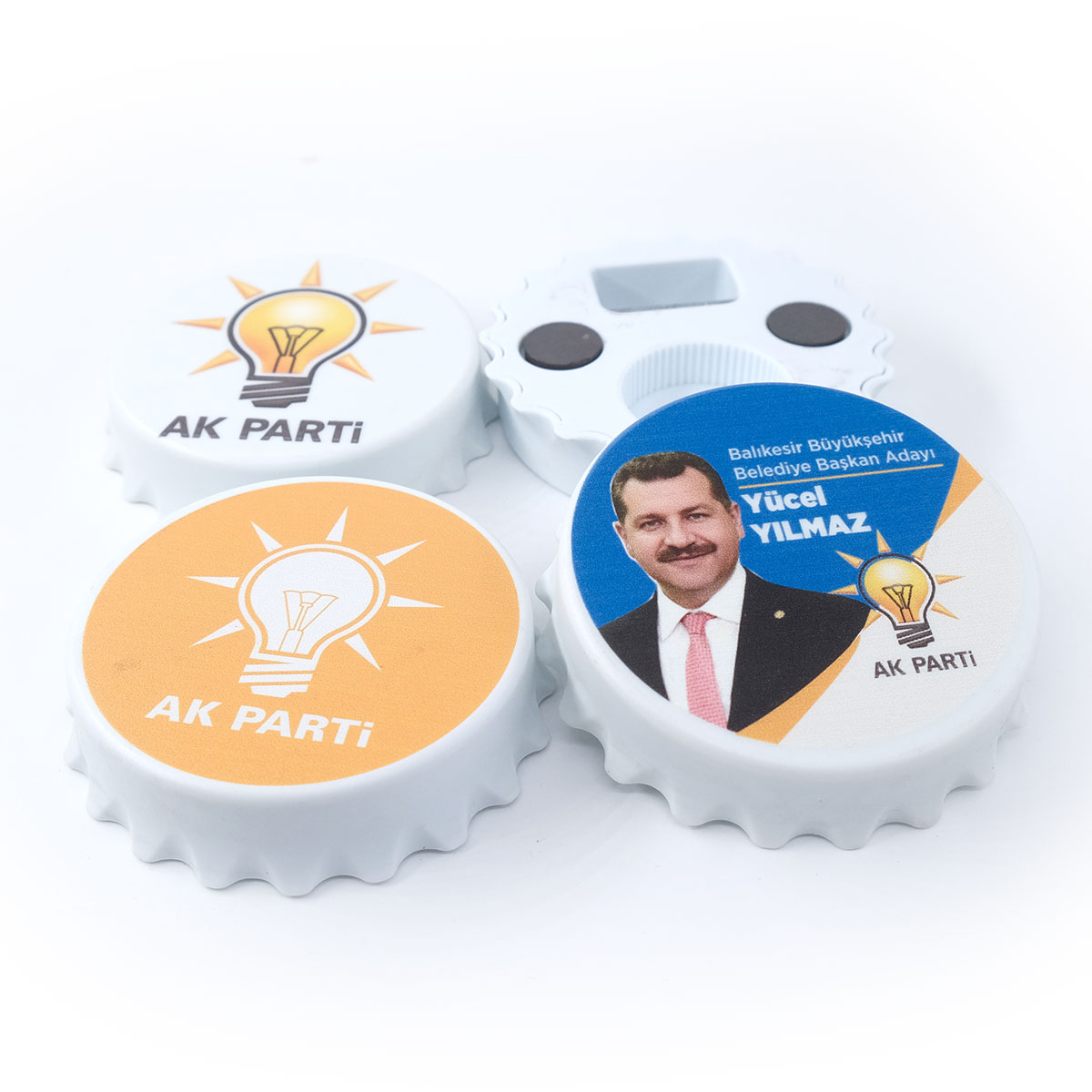 Yuvarlak Açacaklı Magnet