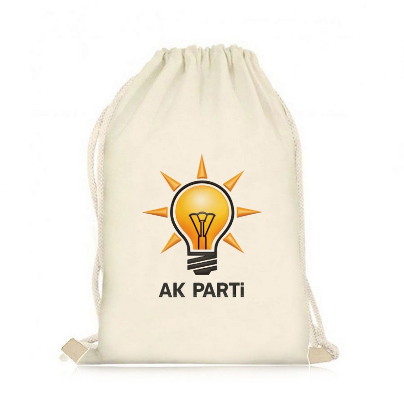 Ak Parti Logo Baskılı Çanta