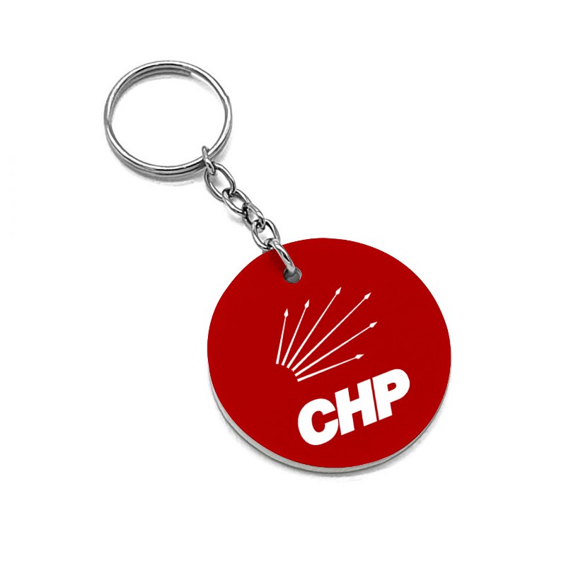 CHP Deri Anahtarlık