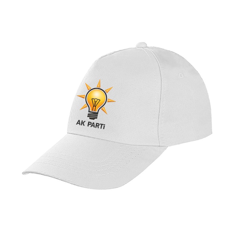 Ak Parti Logo Baskılı Şapka
