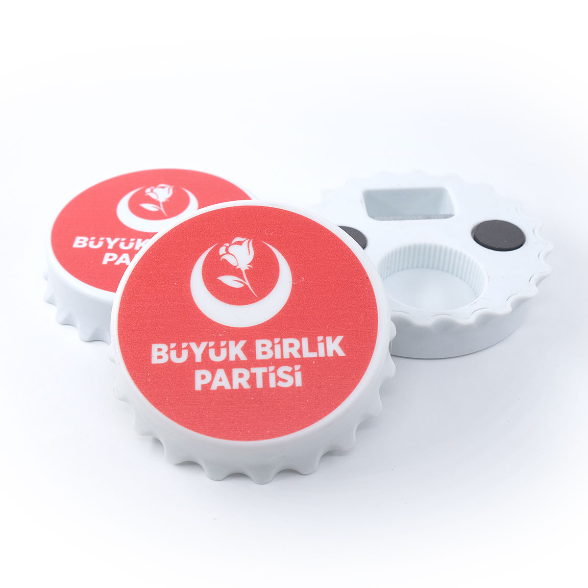 Yuvarlak Açacaklı Magnet