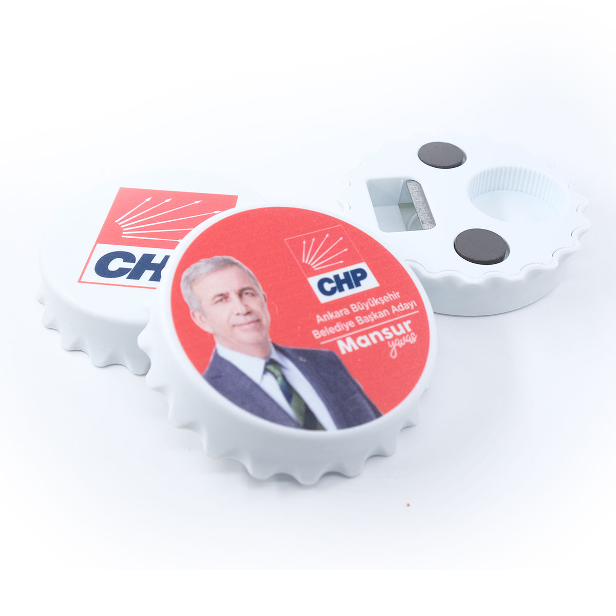 Yuvarlak Açacaklı Magnet