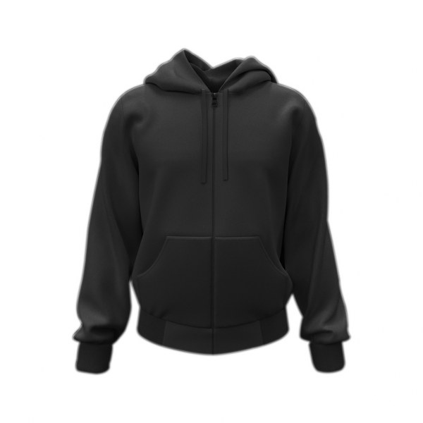 Fermuarlı & Kapüşonlu Sweatshirt