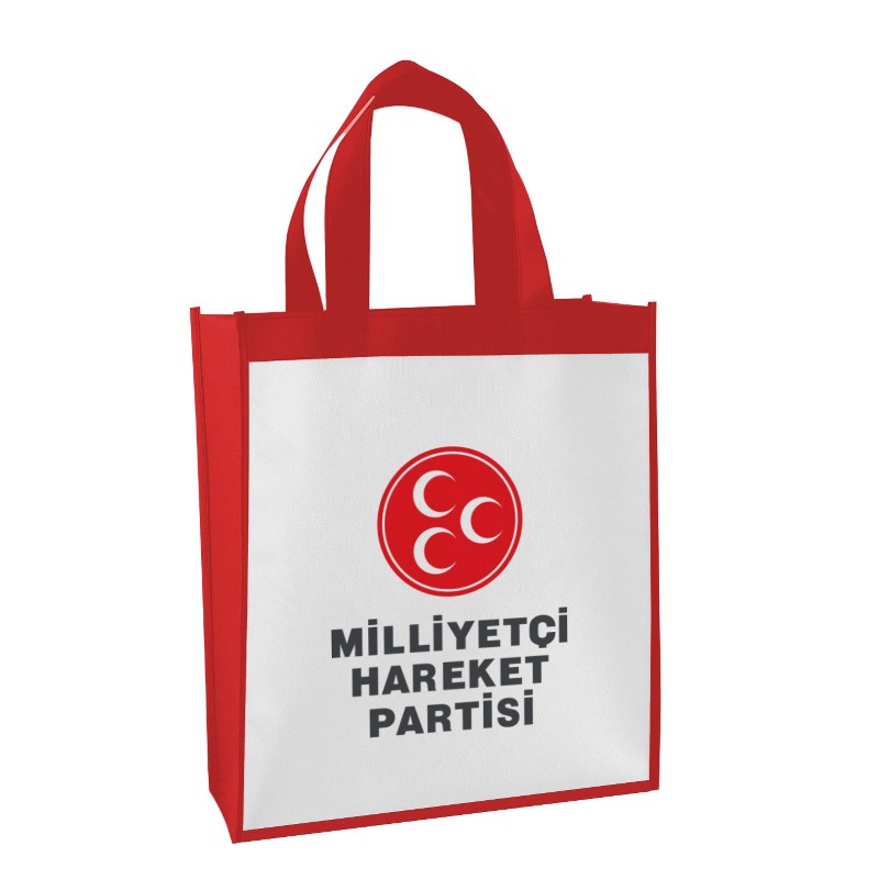 Milliyetçi Hareket Partisi Logo Baskılı Çanta