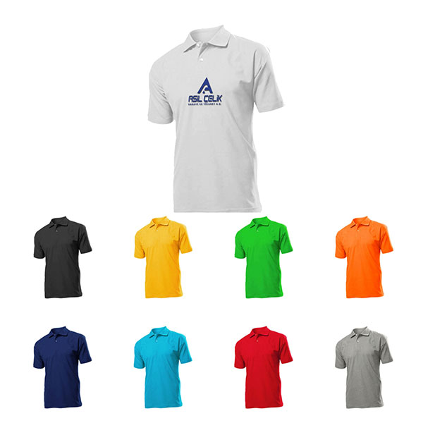 Yakalı ve Düğmeli T-Shirt
