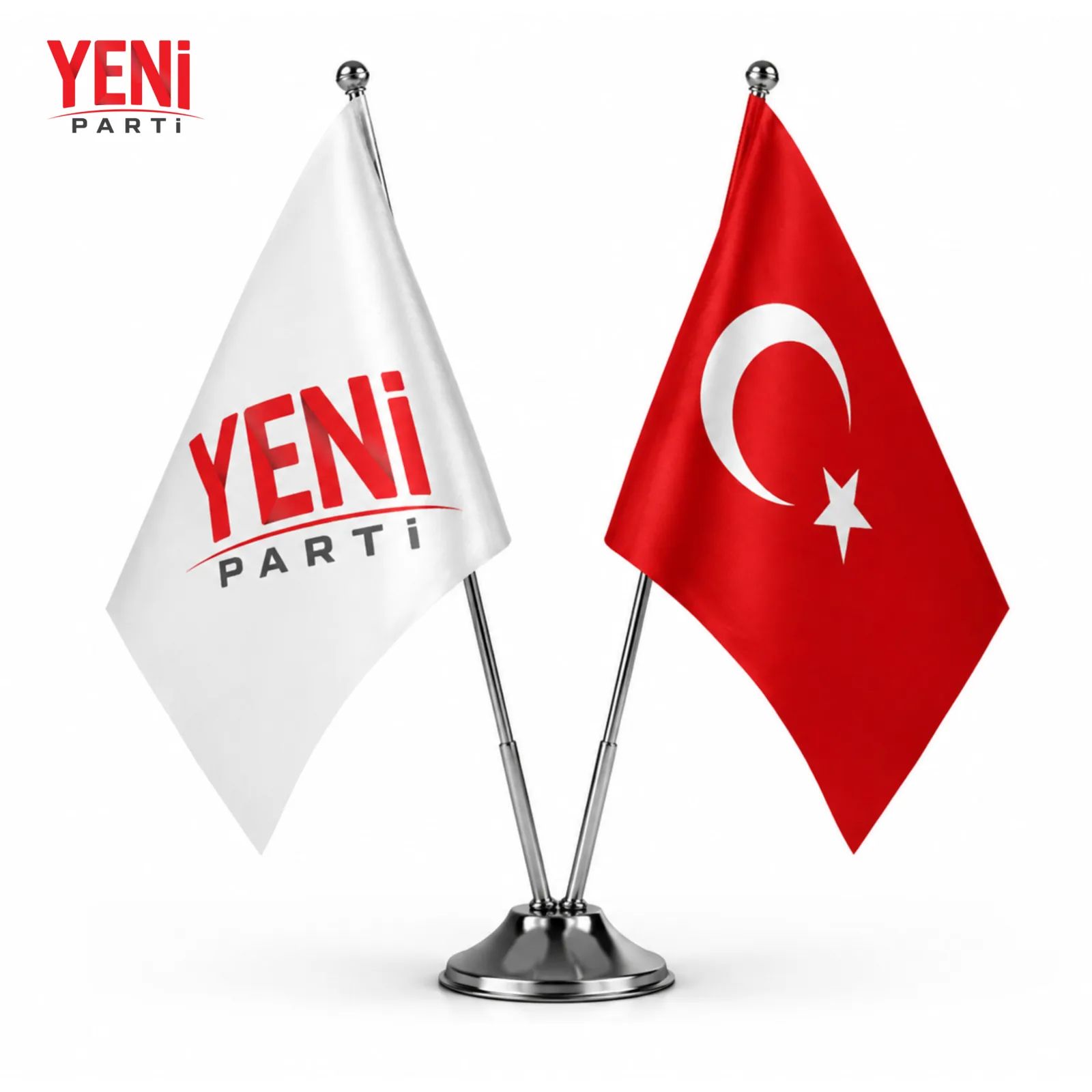 Yeni Parti Masa Bayrağı