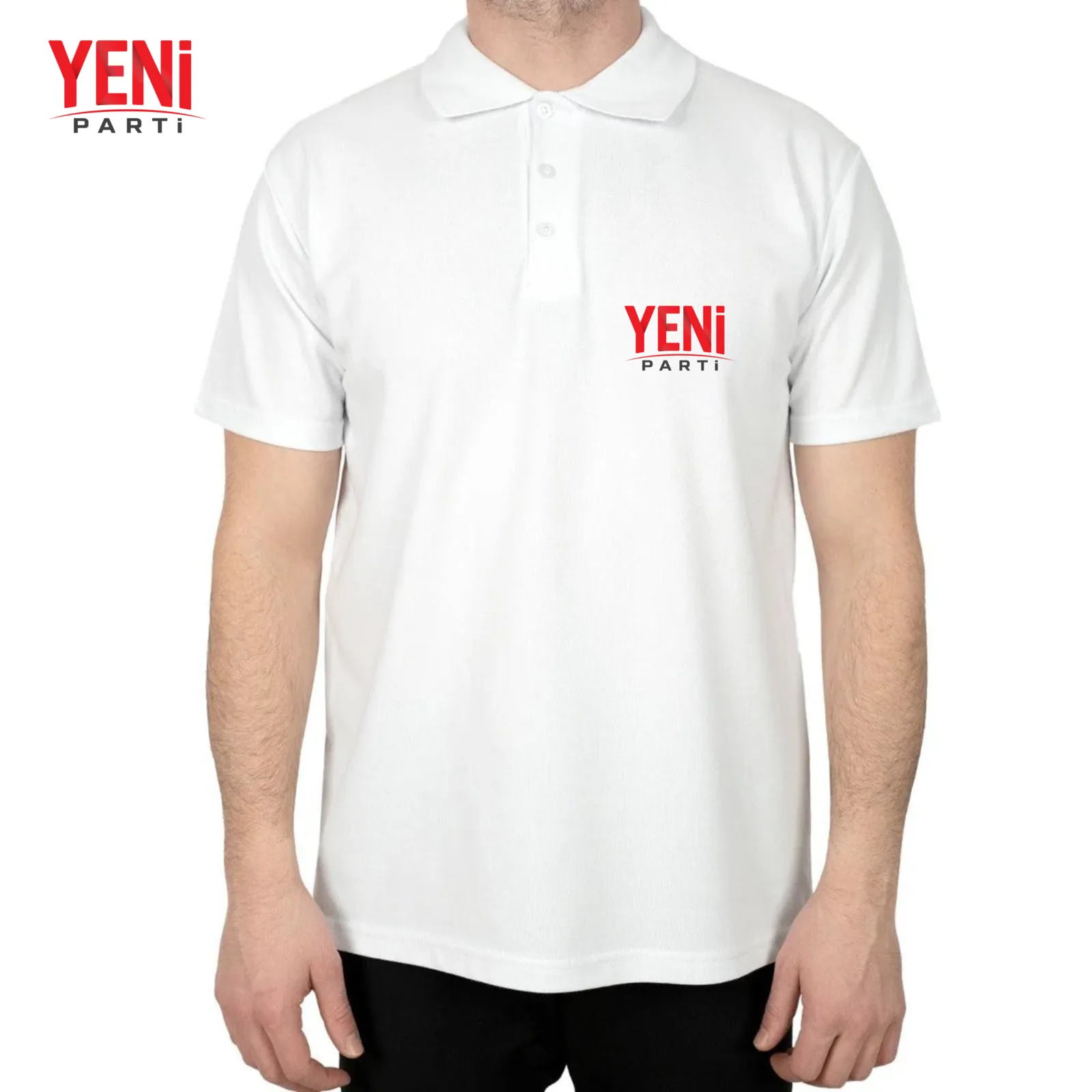 Yeni Parti Promosyon Polo Yaka T-Shirt